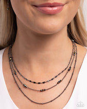 Load image into Gallery viewer, Luxe Layers - Black Necklace - Paparazzi Jewelry

