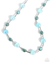 Load image into Gallery viewer, paparazzi-accessories-malibu-makeover-blue-necklace
