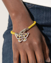 Load image into Gallery viewer, Aerial Appeal - Yellow Bracelet - Paparazzi Jewelry
