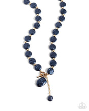 Load image into Gallery viewer, paparazzi-accessories-beaming-baroque-blue-necklace
