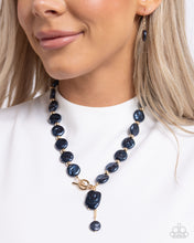 Load image into Gallery viewer, Beaming Baroque - Blue Necklace - Paparazzi Jewelry
