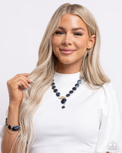 Load image into Gallery viewer, Beaming Baroque - Blue Necklace - Paparazzi Jewelry
