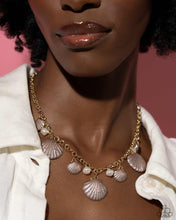Load image into Gallery viewer, Seashell Sophistication - Brown Necklace - Paparazzi Jewelry
