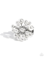 Load image into Gallery viewer, paparazzi-accessories-bubbly-beau-white-ring
