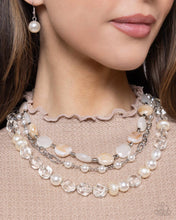 Load image into Gallery viewer, Essential Elegance - White Necklace - Paparazzi Jewelry
