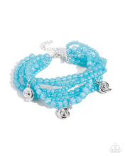 Load image into Gallery viewer, paparazzi-accessories-swirling-shopaholic-blue-bracelet
