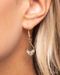 Infinite Idol - Gold Necklace - Paparazzi Jewelry