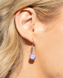 Malibu Makeover - Purple Necklace - Paparazzi Jewelry