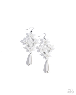 paparazzi-accessories-vintage-veining-white-earrings