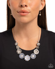 Load image into Gallery viewer, Garden Gesture - Blue Necklace - Paparazzi Jewelry
