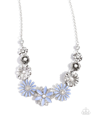 paparazzi-accessories-garden-gesture-blue-necklace