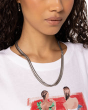Load image into Gallery viewer, Tasteful Time - Silver Necklace - Paparazzi Jewelry
