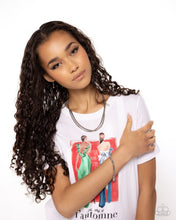 Load image into Gallery viewer, Tasteful Twists - Silver Bracelet - Paparazzi Jewelry
