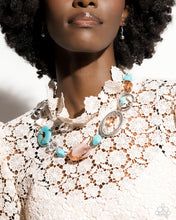 Load image into Gallery viewer, Santa Fe Service - Blue Necklace - Paparazzi Jewelry
