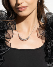 Load image into Gallery viewer, Gilded Gift - White Necklace - Paparazzi Jewelry
