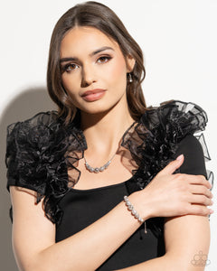Gilded Gift - White Necklace - Paparazzi Jewelry