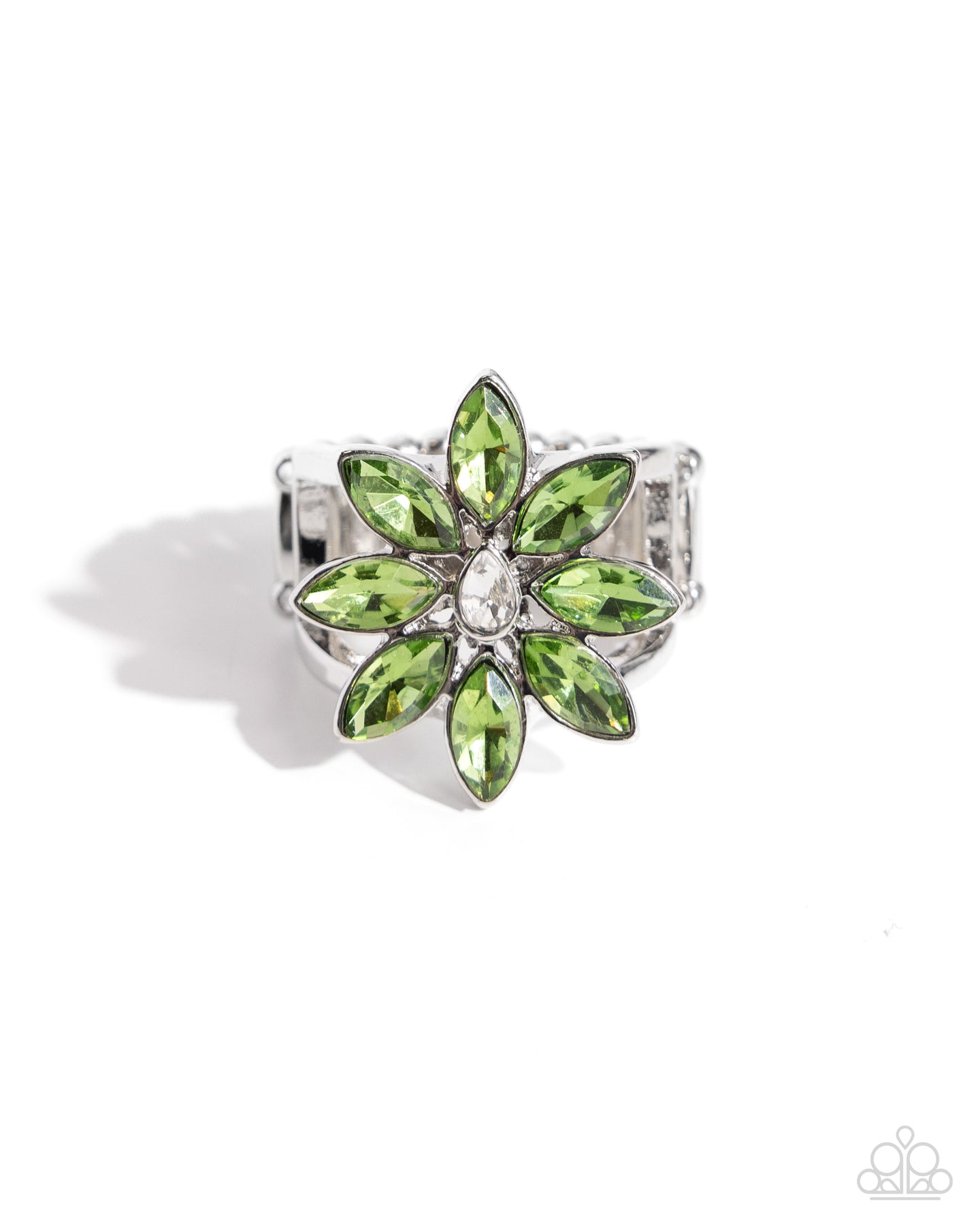 paparazzi-accessories-petaled-performance-green-ring