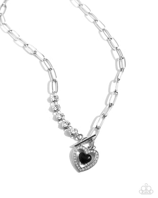 paparazzi-accessories-soft-hearted-style-black