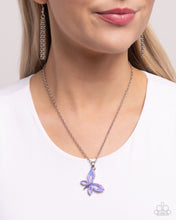 Load image into Gallery viewer, Aerial Aria - Purple Necklace - Paparazzi Jewelry
