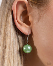 Load image into Gallery viewer, Plentiful Pearls - Green Necklace - Paparazzi Jewelry
