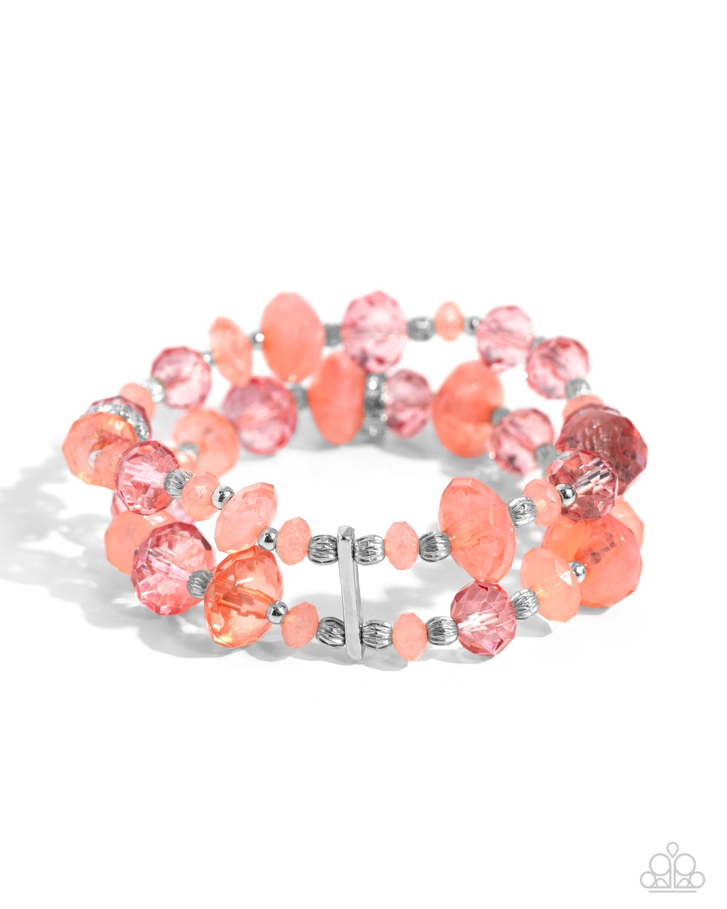 paparazzi-accessories-faceted-fairy-tale-orange-bracelet