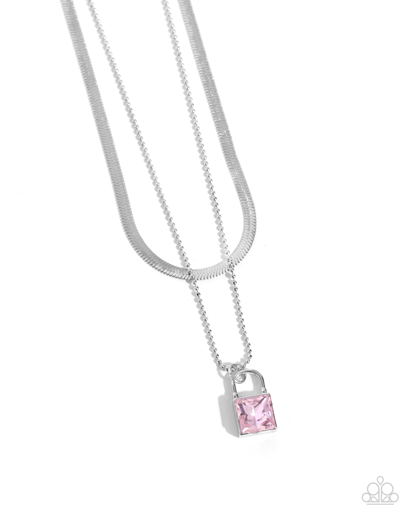 paparazzi-accessories-padlock-possession-pink-necklace