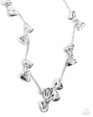 paparazzi-accessories-dapper-definition-silver-necklace