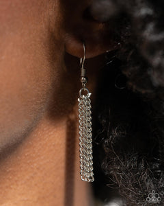 Dapper Definition - Silver Necklace - Paparazzi Jewelry