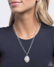 Load image into Gallery viewer, Beachy Baroness - White Necklace - Paparazzi Jewelry
