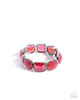 paparazzi-accessories-glassy-generosity-pink-bracelet