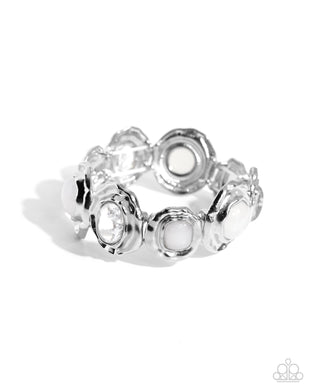 paparazzi-accessories-hammered-high-white-bracelet