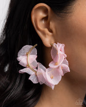 Load image into Gallery viewer, Petaled Pageant - Gold Earrings - Paparazzi Jewelry
