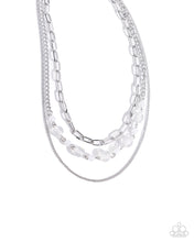 Load image into Gallery viewer, paparazzi-accessories-beaded-behavior-white-necklace
