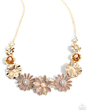 paparazzi-accessories-garden-gesture-brown-necklace