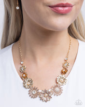 Load image into Gallery viewer, Garden Gesture - Brown Necklace - Paparazzi Jewelry
