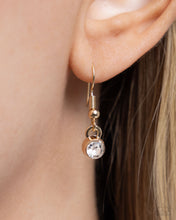 Load image into Gallery viewer, Lock Up Your Love - Gold Necklace - Paparazzi Jewelry
