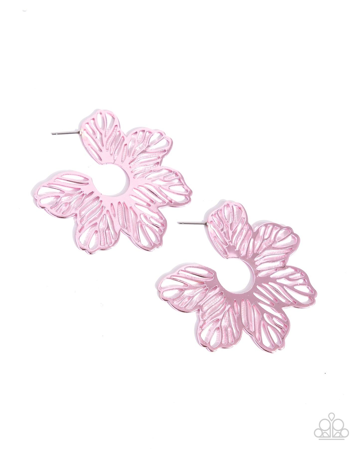 paparazzi-accessories-floral-fame-pink-earrings