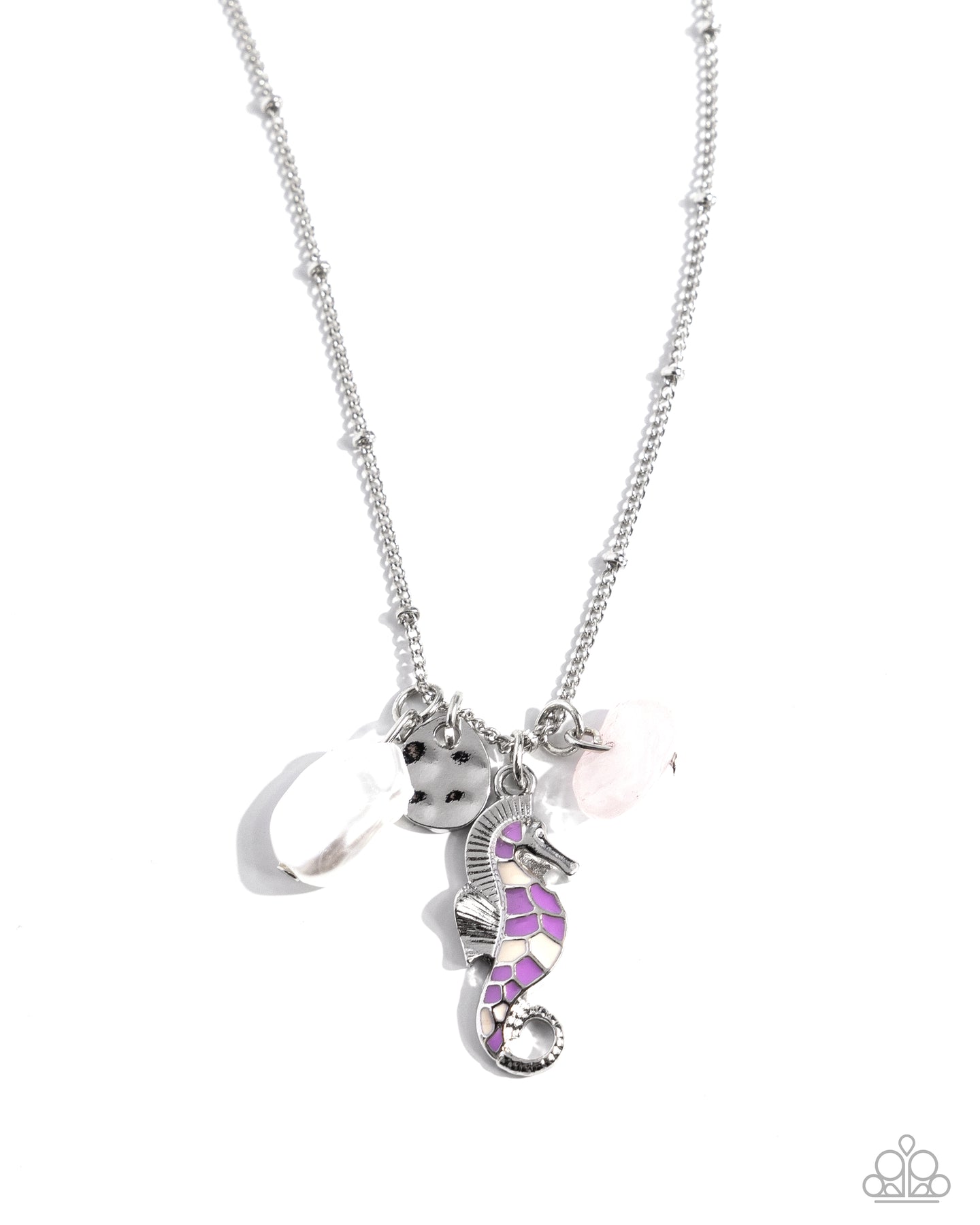 paparazzi-accessories-seahorse-shimmer-purple-necklace