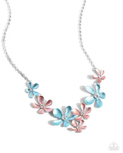 Load image into Gallery viewer, paparazzi-accessories-reflective-rundown-blue-necklace

