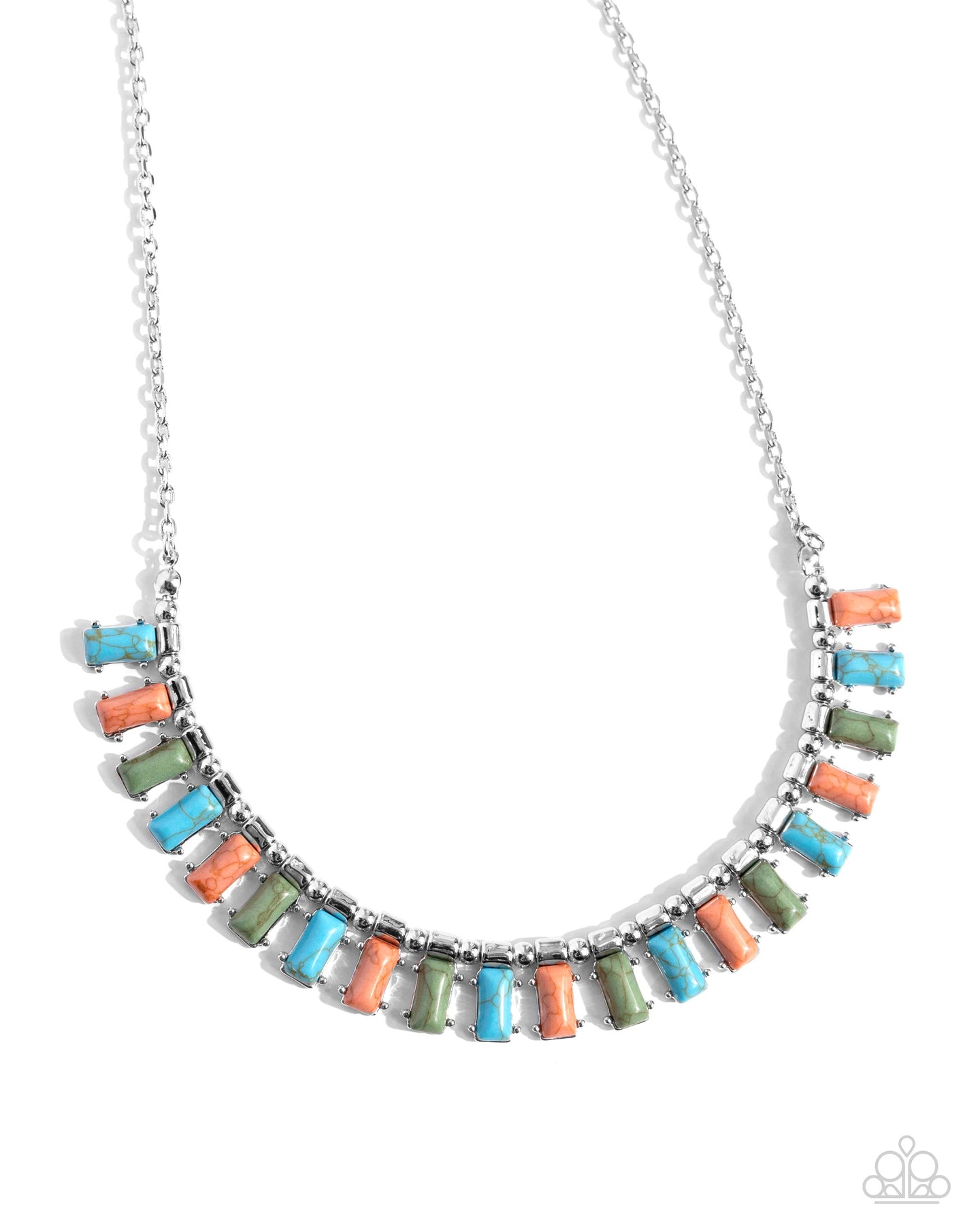 paparazzi-accessories-stony-shimmer-blue-necklace