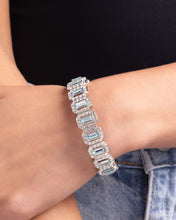 Load image into Gallery viewer, Gasp-Worthy Glitter - Blue Bracelet - Paparazzi Jewelry
