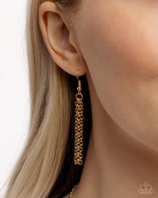 Load image into Gallery viewer, Leafy Layover - Orange Necklace - Paparazzi Jewelry
