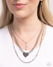 Load image into Gallery viewer, Luxurious Love - Black Necklace - Paparazzi Jewelry
