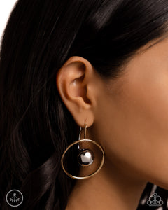 Boldly Balanced - Multi Post Earrings - Paparazzi Jewelry