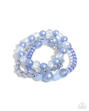 paparazzi-accessories-shattered-stack-blue-bracelet