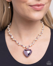 Load image into Gallery viewer, Mermaid Model - Purple Necklace - Paparazzi Jewelry
