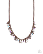 Load image into Gallery viewer, paparazzi-accessories-dripping-in-drama-copper-necklace
