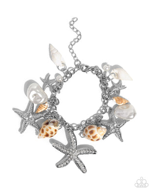 paparazzi-accessories-seashell-song-white-bracelet