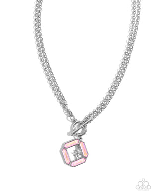 paparazzi-accessories-compass-cadenza-pink-necklace