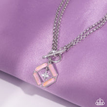 Load image into Gallery viewer, Compass Cadenza - Pink Necklace - Paparazzi Jewelry
